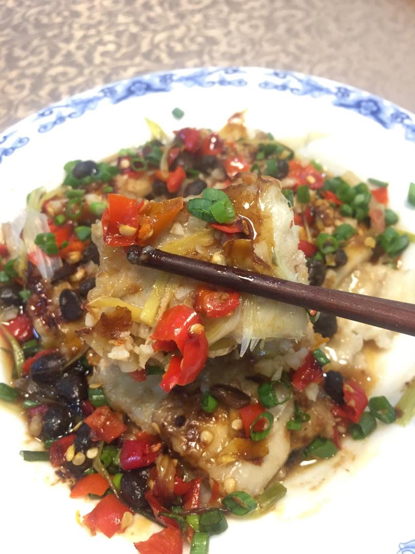 小家常大美味【豆豉蒸带鱼】