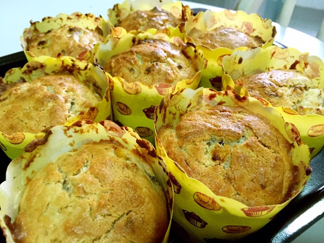banana muffin香蕉马芬