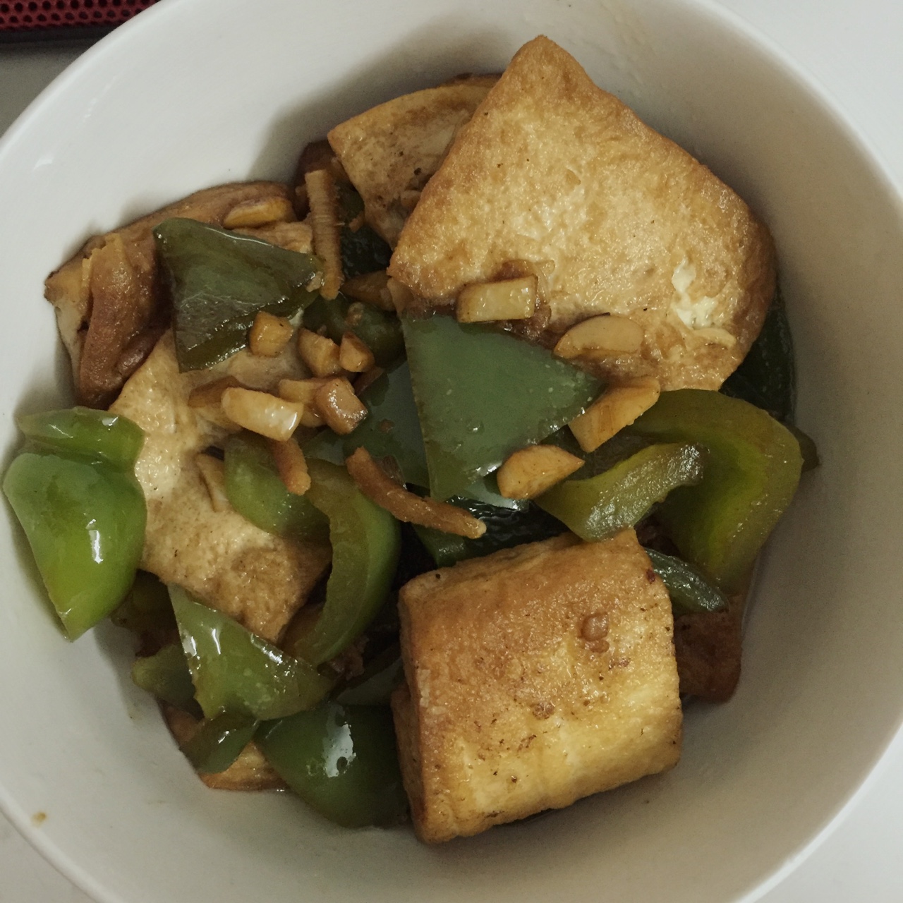 家常豆腐(彩椒版)