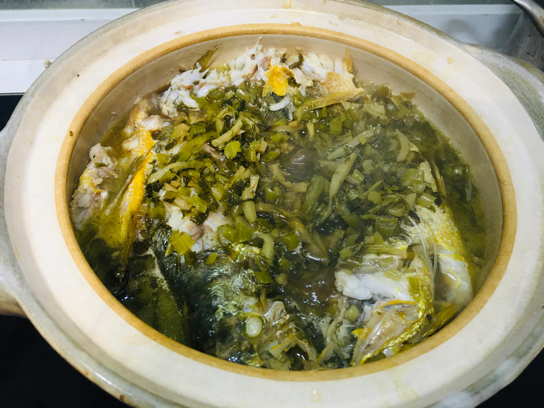 雪菜大汤黄鱼