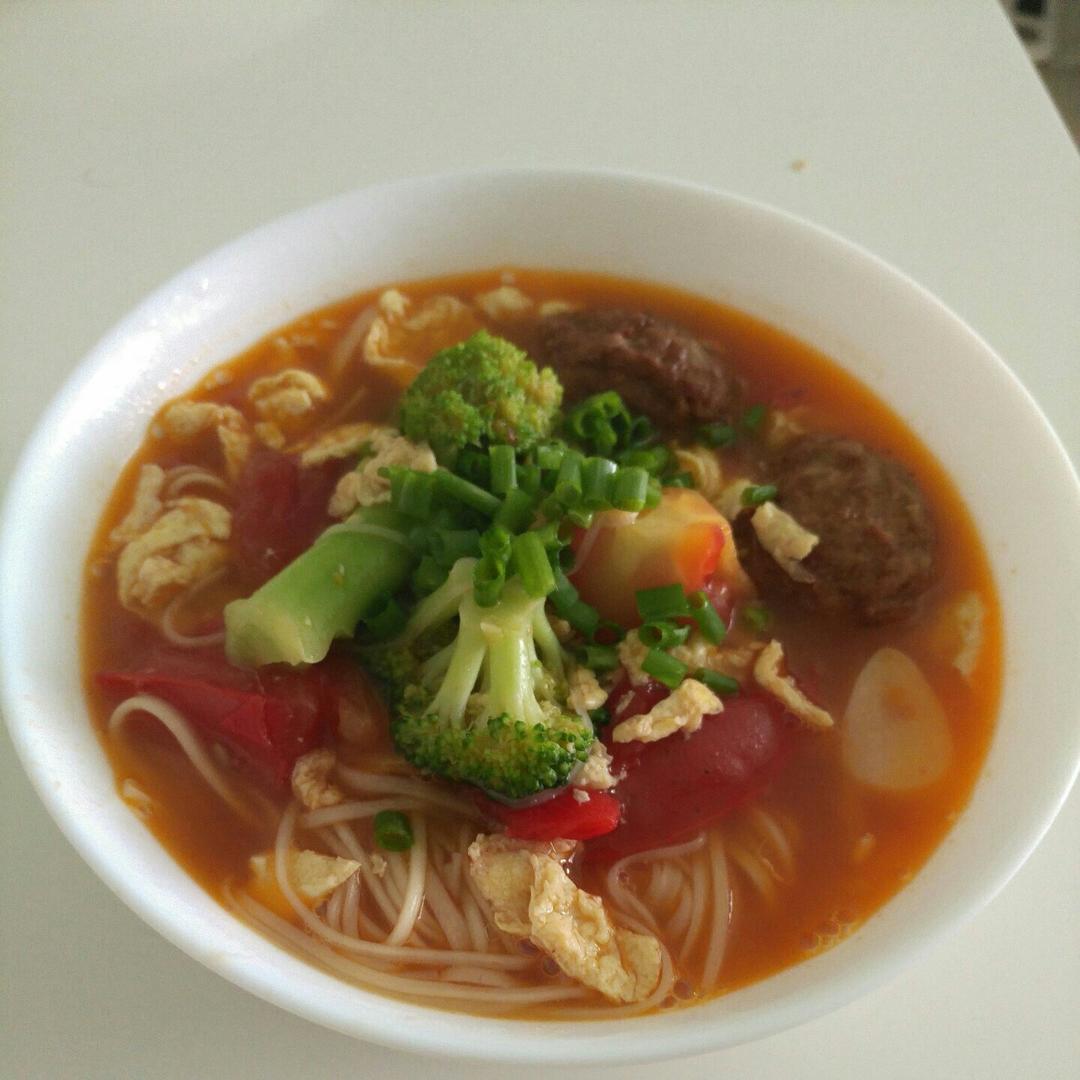 超级入味好吃的番茄鸡蛋面