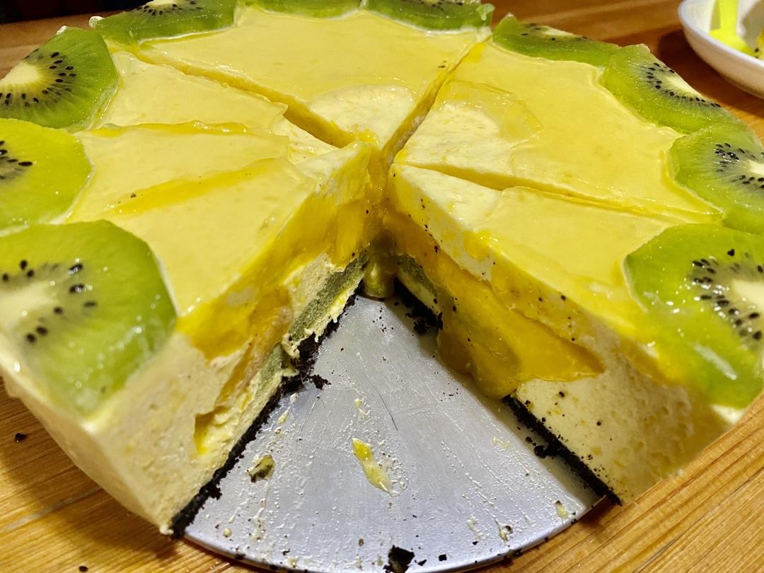 《Tinrry下午茶》教你做芒果流心慕斯（6寸配方）