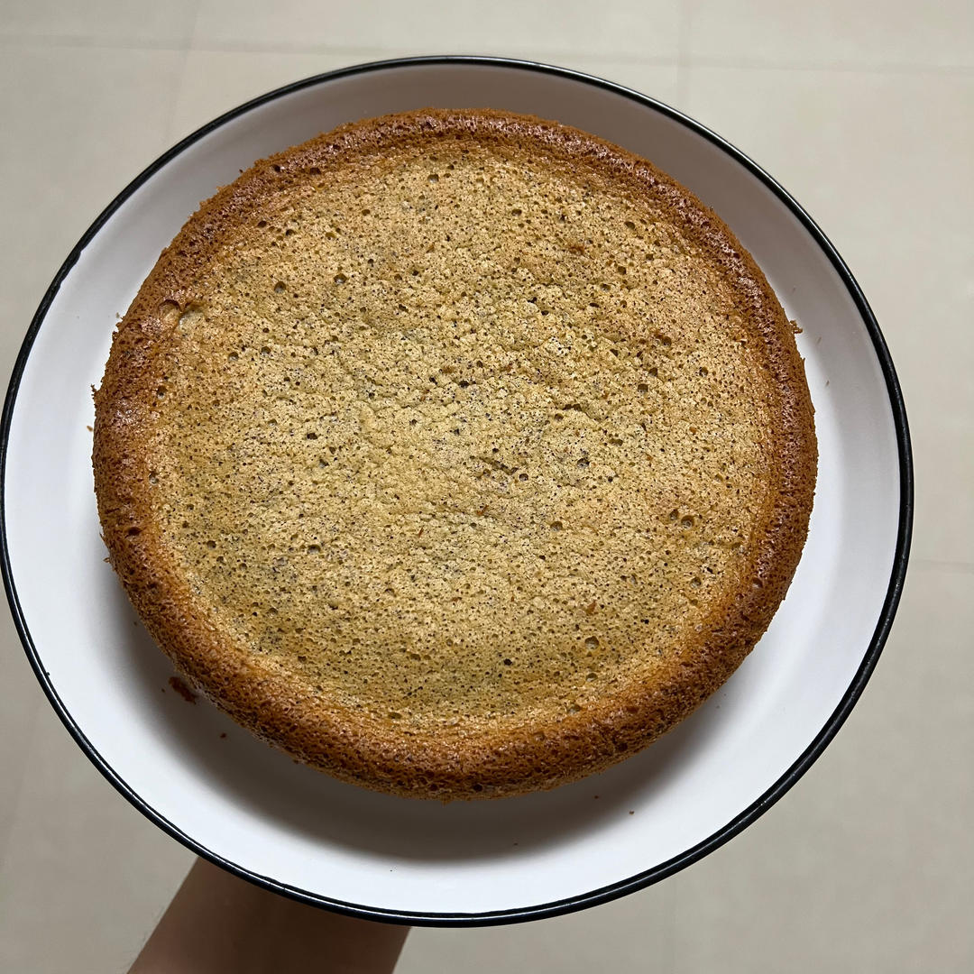 红茶戚风（6寸加高10厘米）