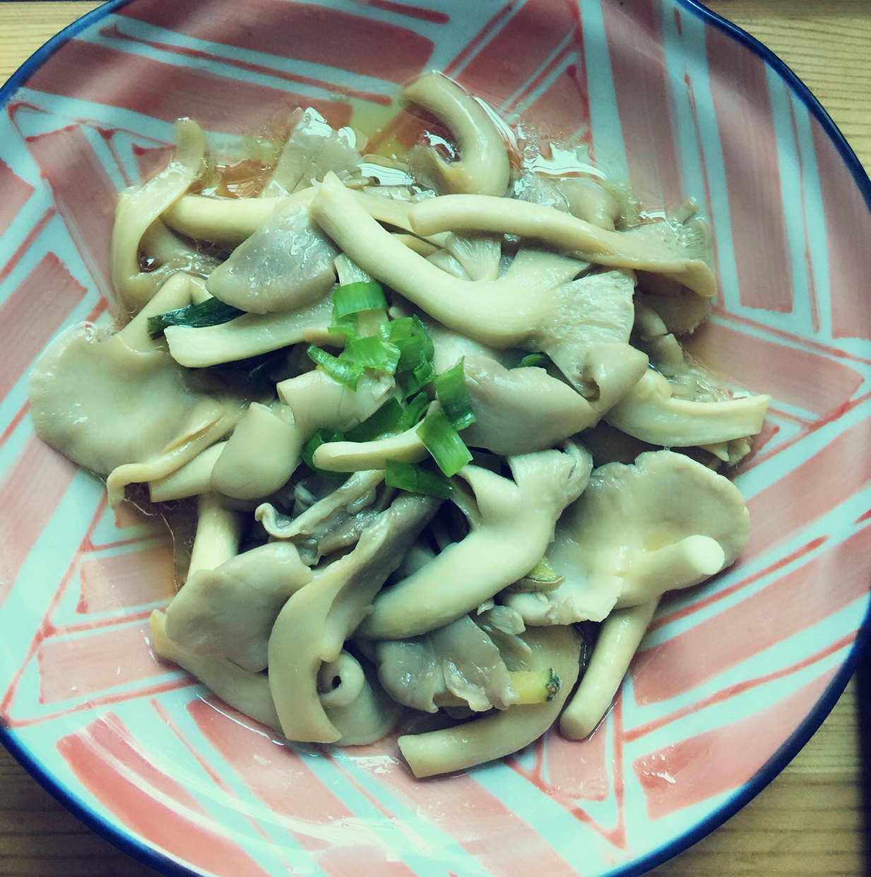 清炒平菇