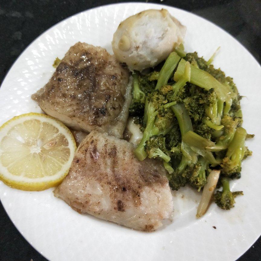 香煎龙利鱼——fit食谱系列