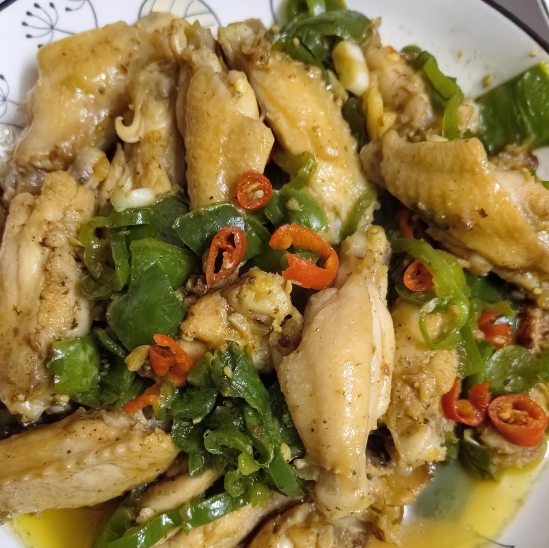 辣椒🌶️炒鸡翅