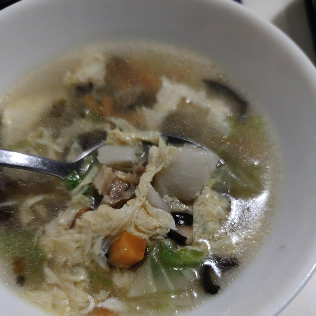 山药芙蓉羹（晚饭只喝汤系列～减脂汤）