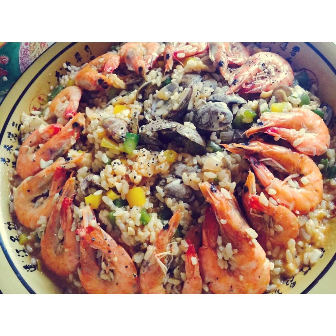 【曼食慢语】Seafood Paella 西班牙海鲜饭