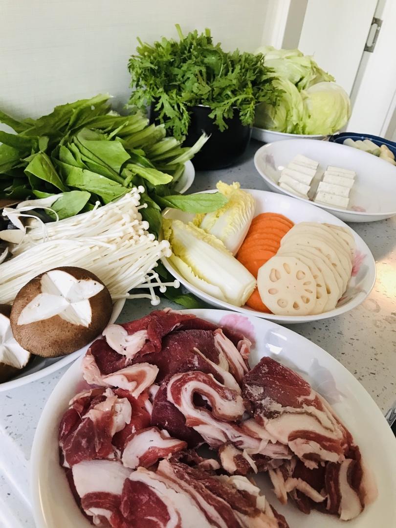 家庭简易版火锅 快手自制
