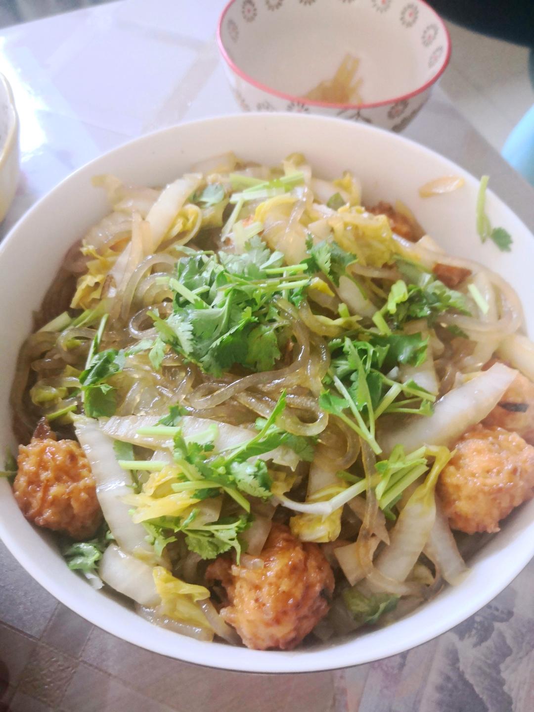 白菜炖粉条