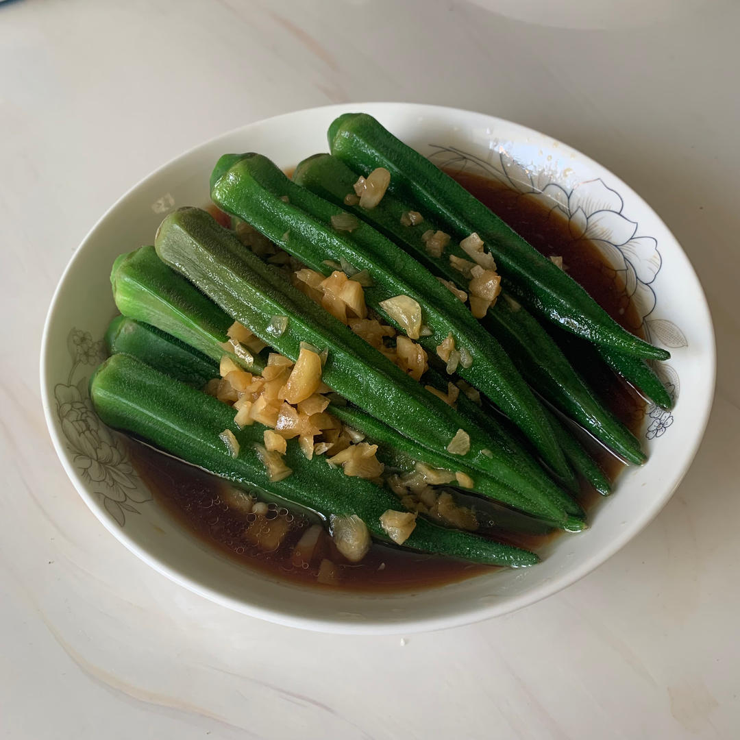 蒜蓉秋葵