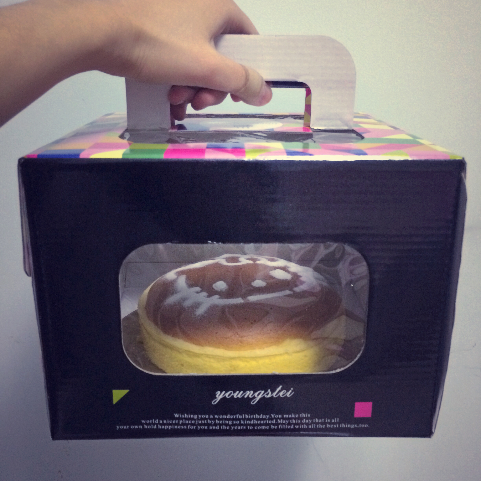 轻乳酪芝士蛋糕6寸#皮黑森林#