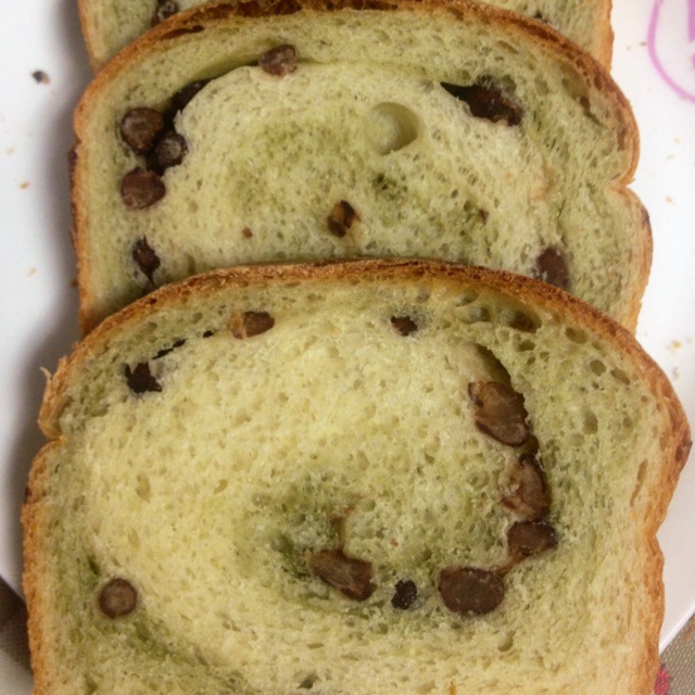 双色抹茶吐司