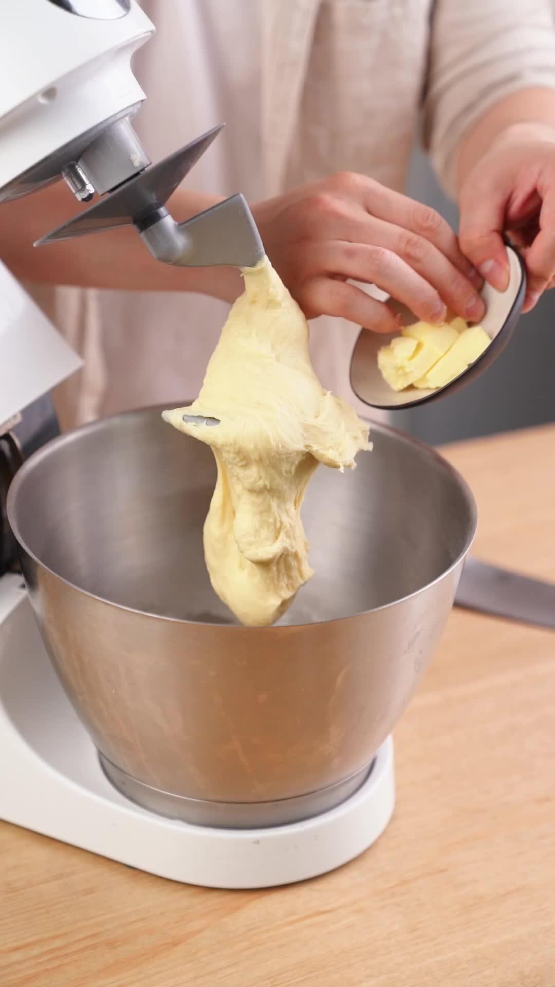 纯奶手撕吐司的做法 步骤1