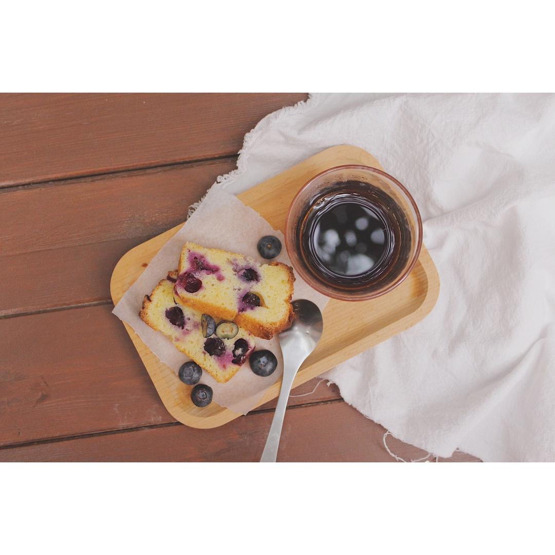 丰富的香气——柠檬蓝莓意式奶酪磅蛋糕