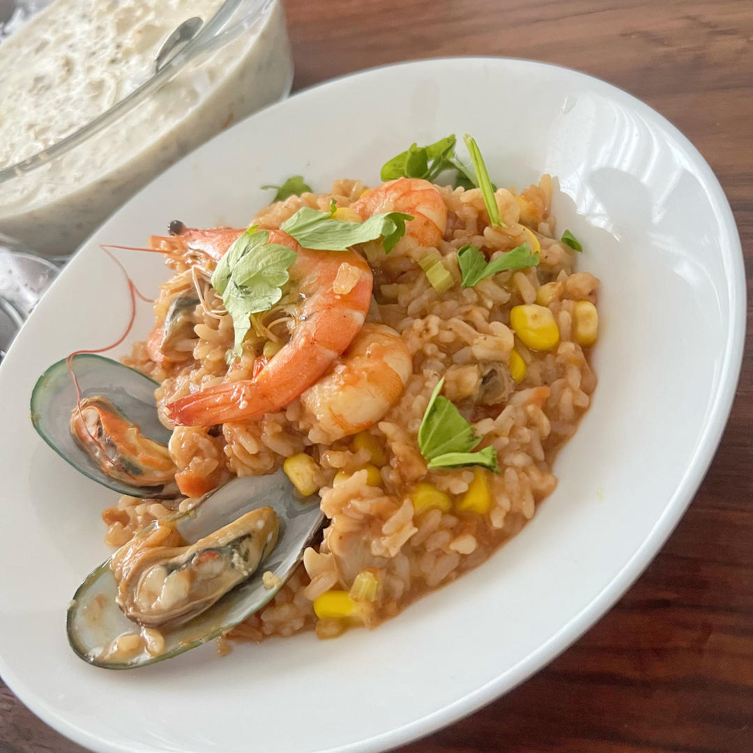 【曼食慢语】Seafood Paella 西班牙海鲜饭