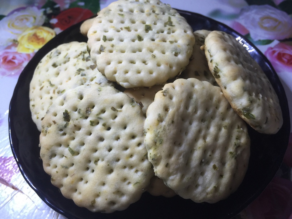 香葱苏打饼干