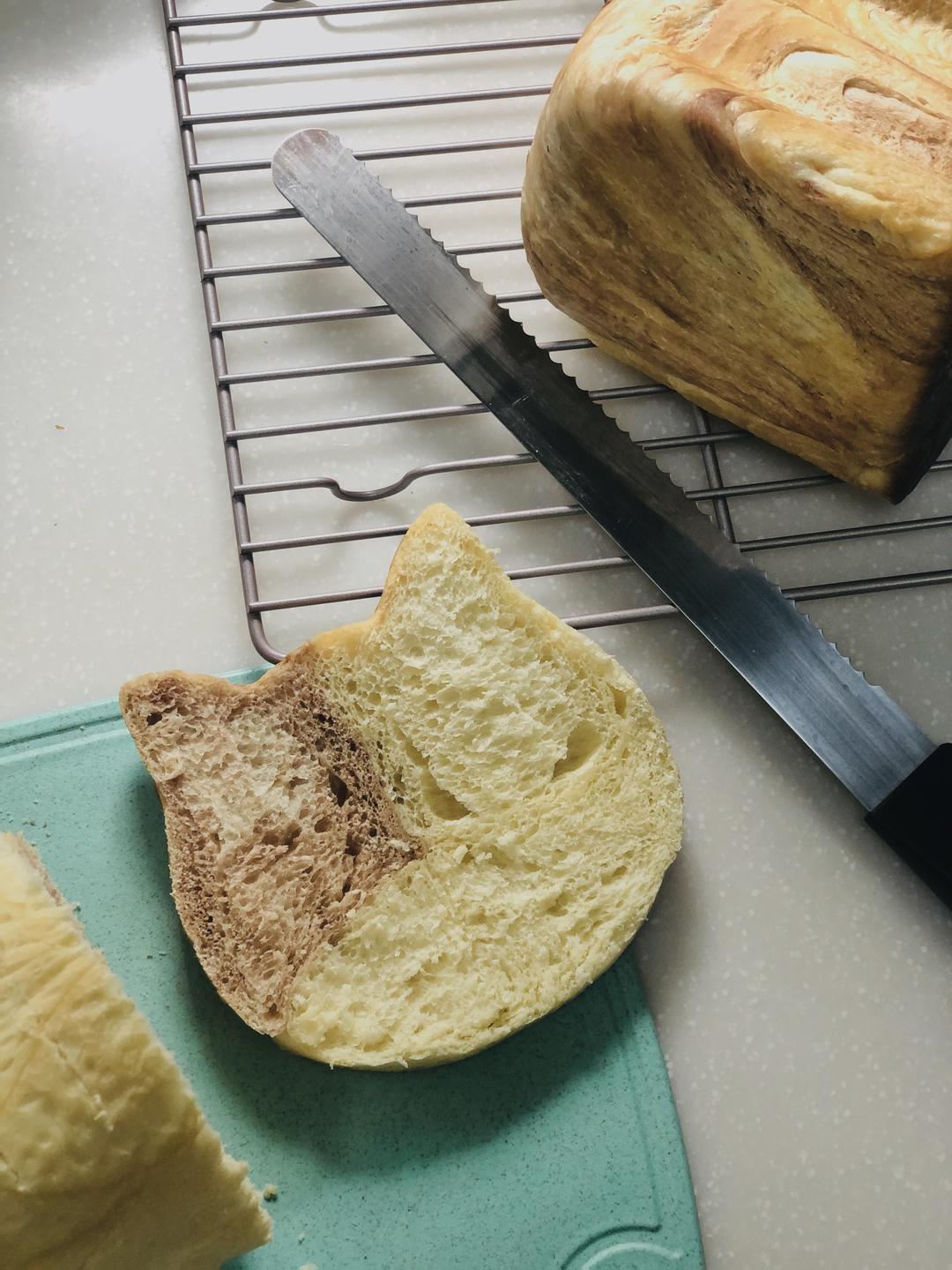 纯奶手撕吐司的做法 步骤1