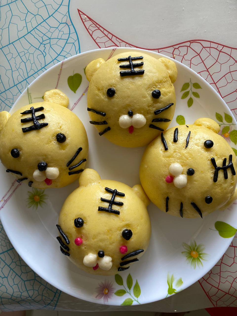 小老虎卡通馒头