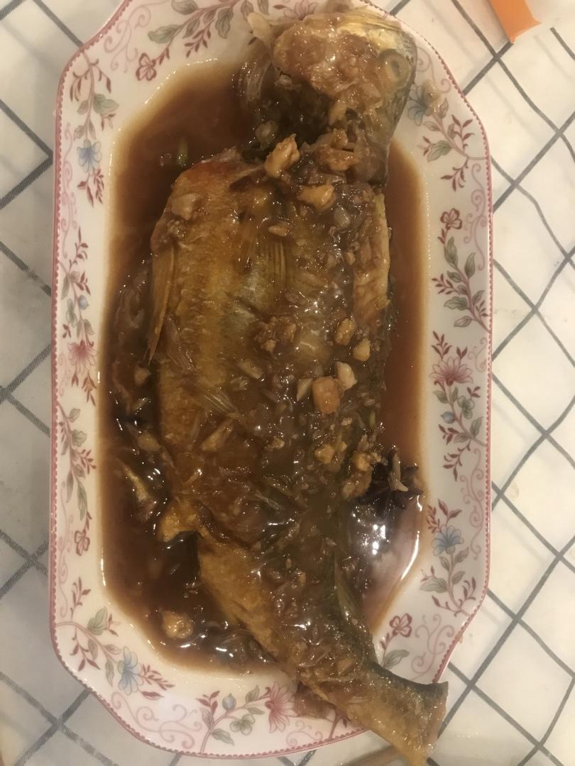 糖醋大黄鱼（任何鱼）-煎鱼不破皮秘诀