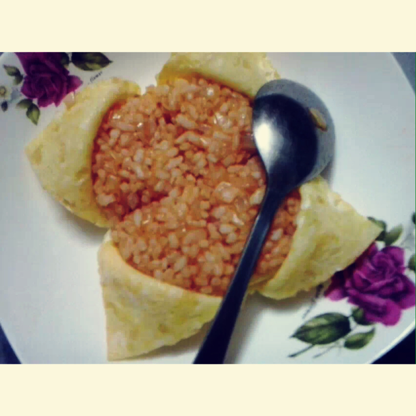 蛋包饭之：向日葵 ^ <