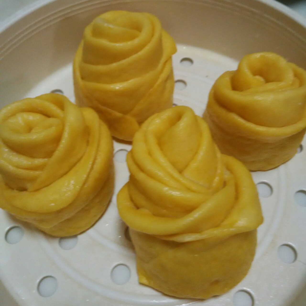 玫瑰花馒头