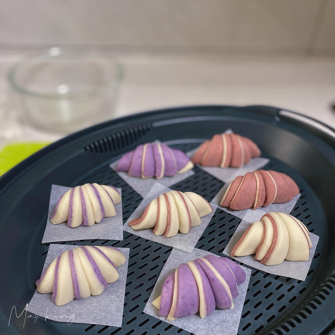 彩色贝壳馒头 *花儿馒头94