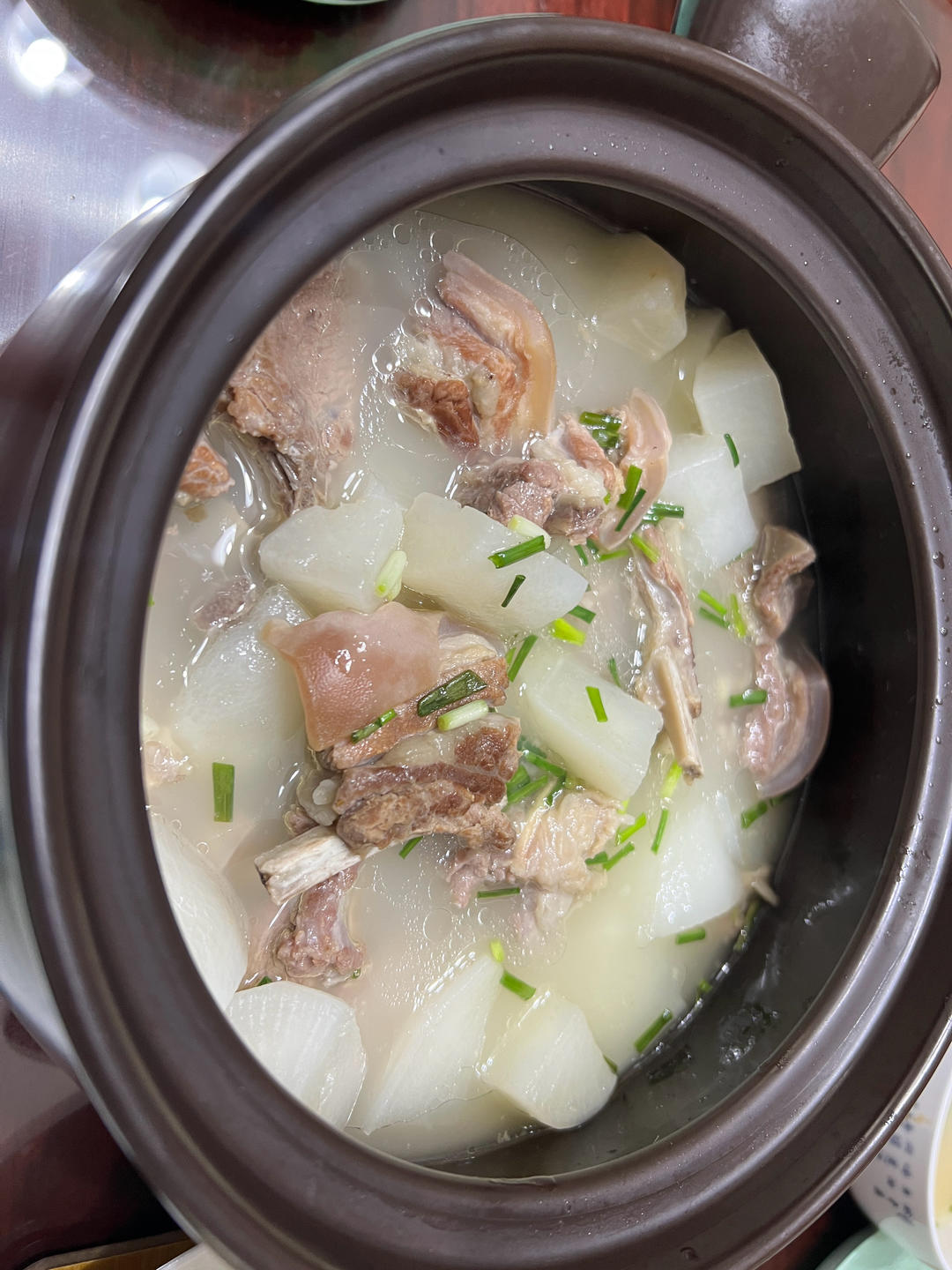 羊肉汤(炖萝卜)