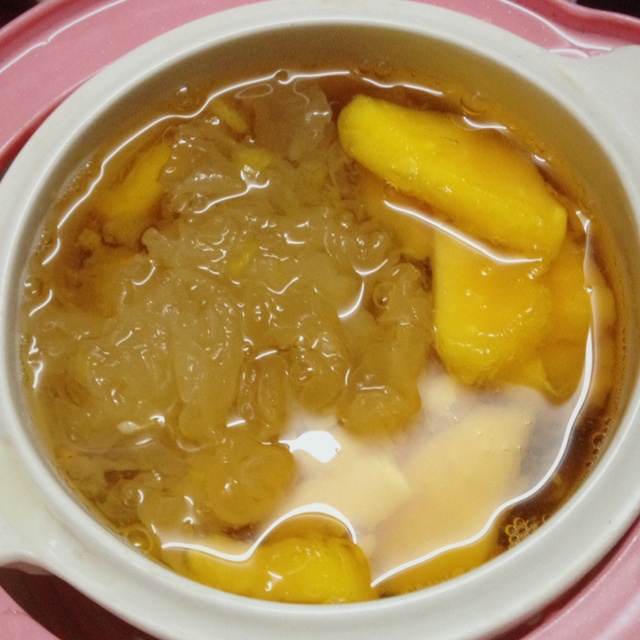 银耳木瓜羹