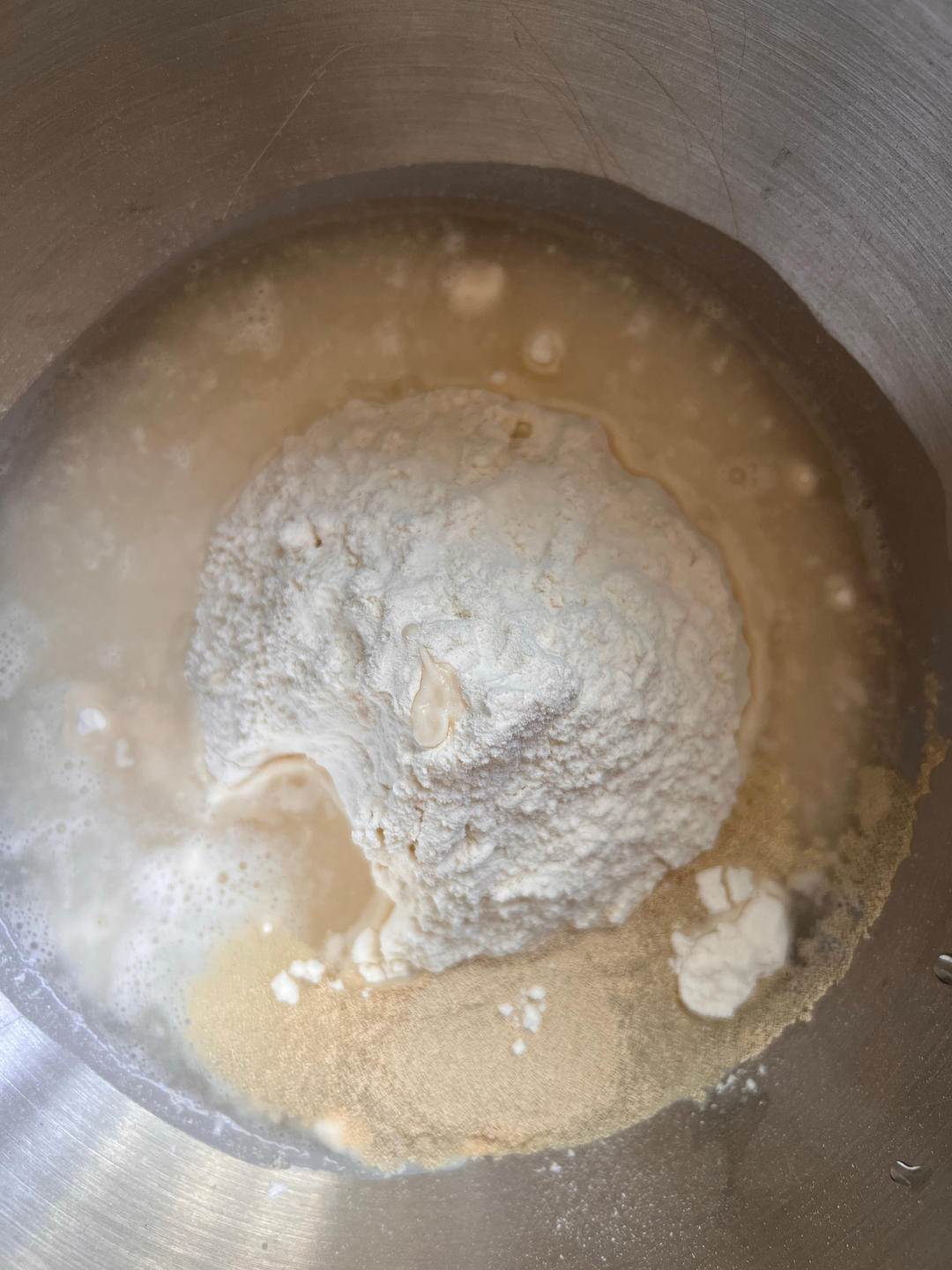 纯奶手撕吐司的做法 步骤1