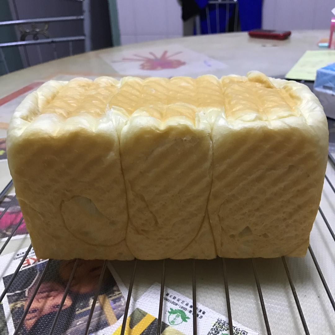 夺命软吐司(๑´ڡ`๑)超软拉丝极速方便的一次发酵吐司