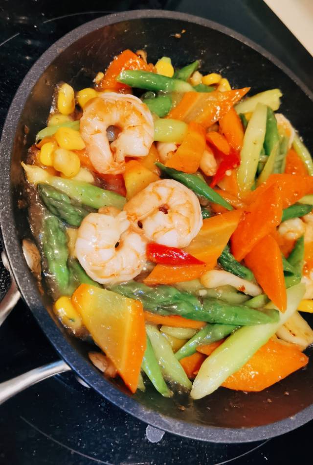 虾仁芦笋（清甜如初夏）