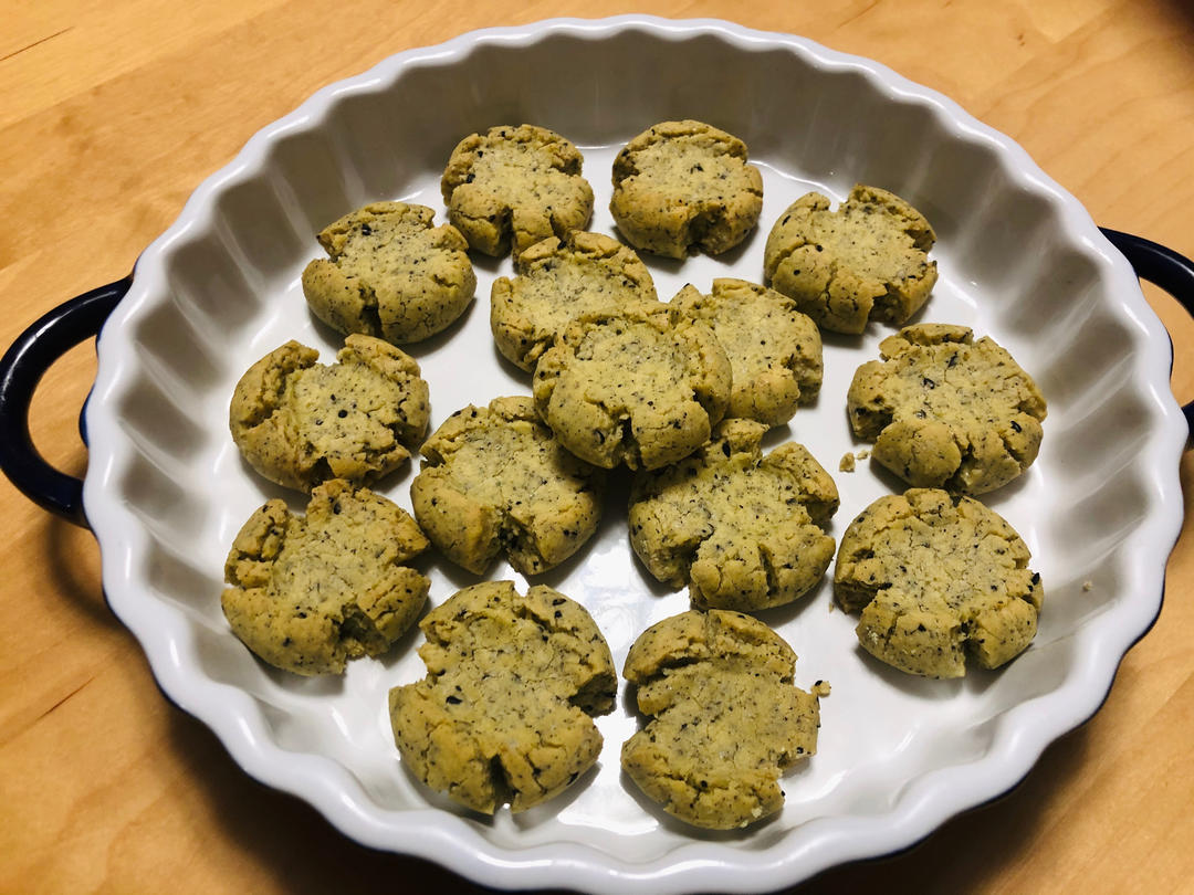 椰子油&生蛋黄版    玛格丽特饼干（免打发免冷藏简易却一样好吃）