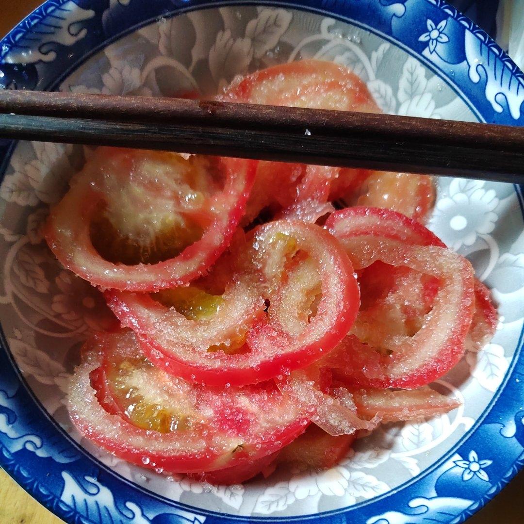 夏天必备糖拌西红柿