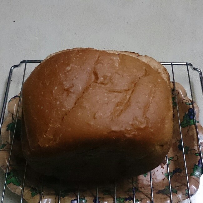 超级好吃的原味面包（面包机版）