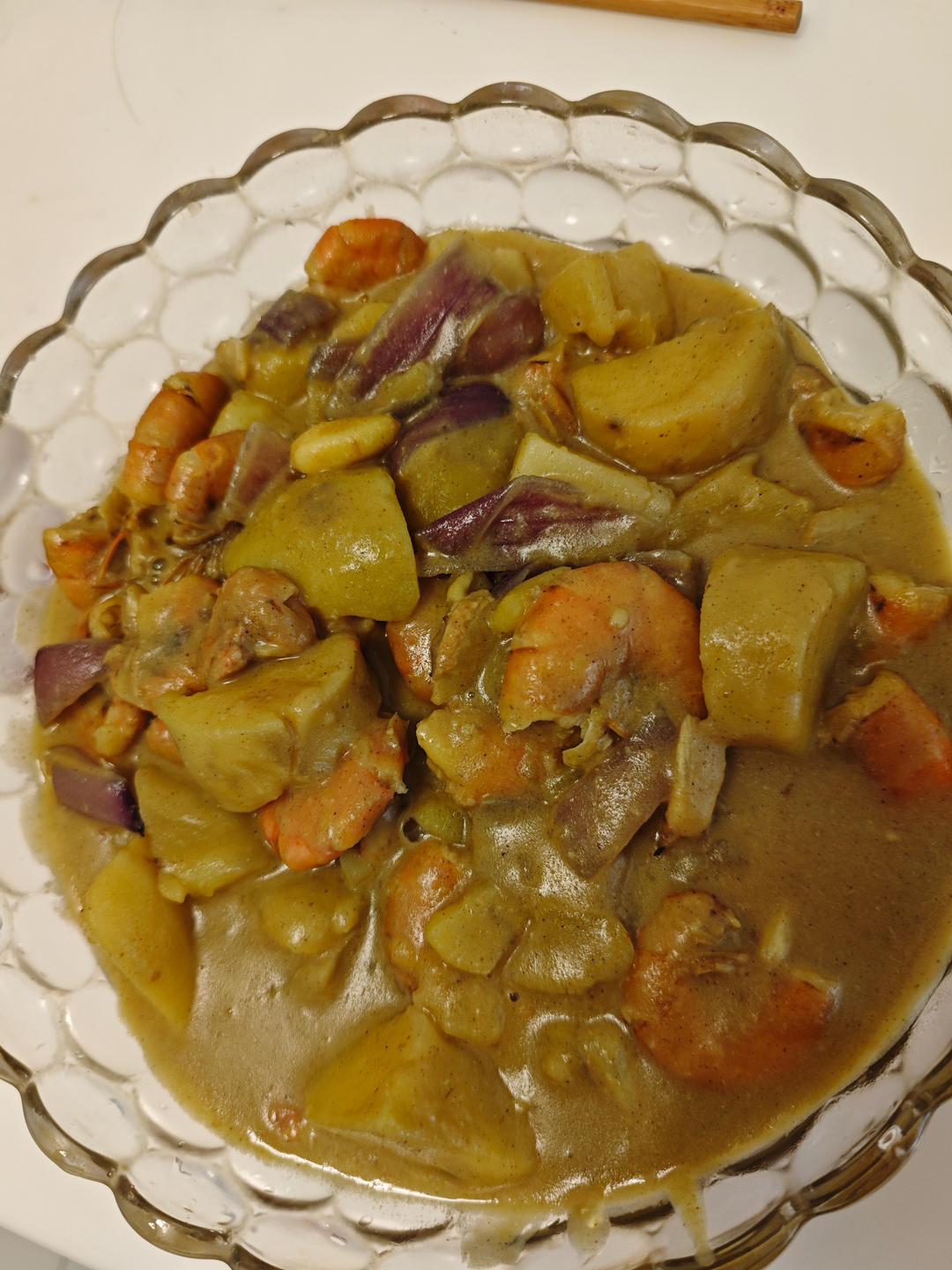 咖喱虾<绝对好吃>