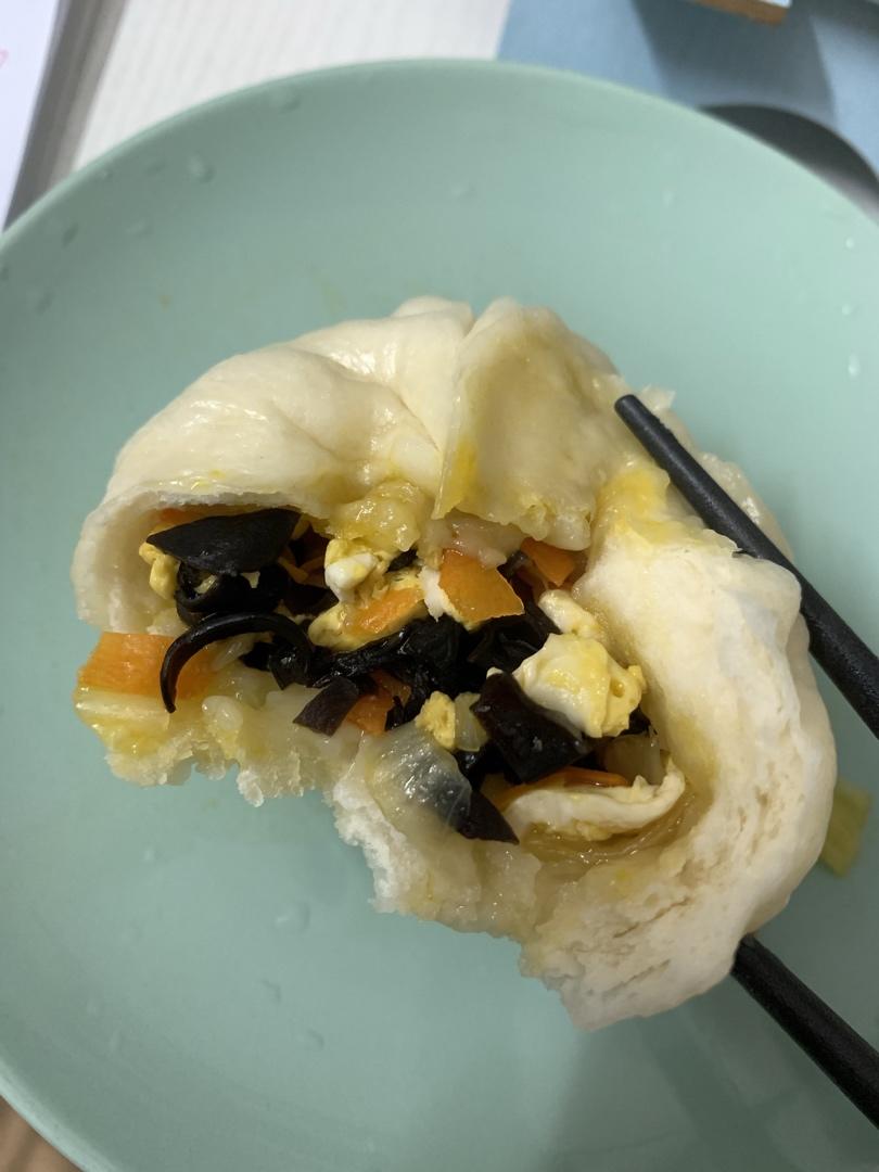 薄皮馅多的素包子（饺子皮版）
