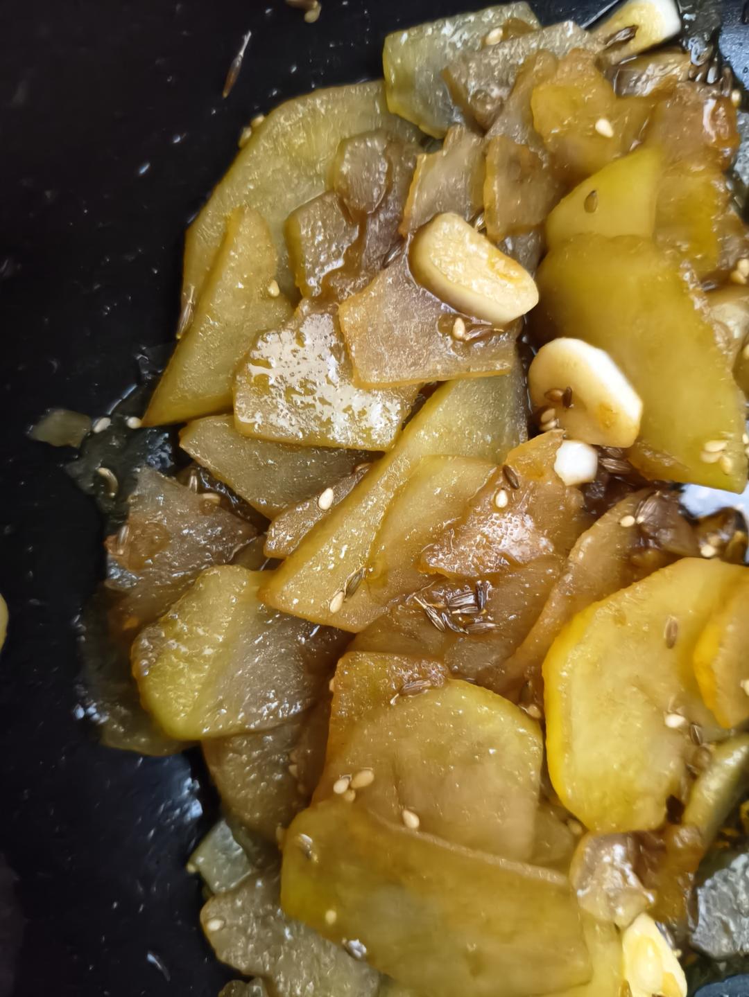 一定要做一次的孜然土豆片