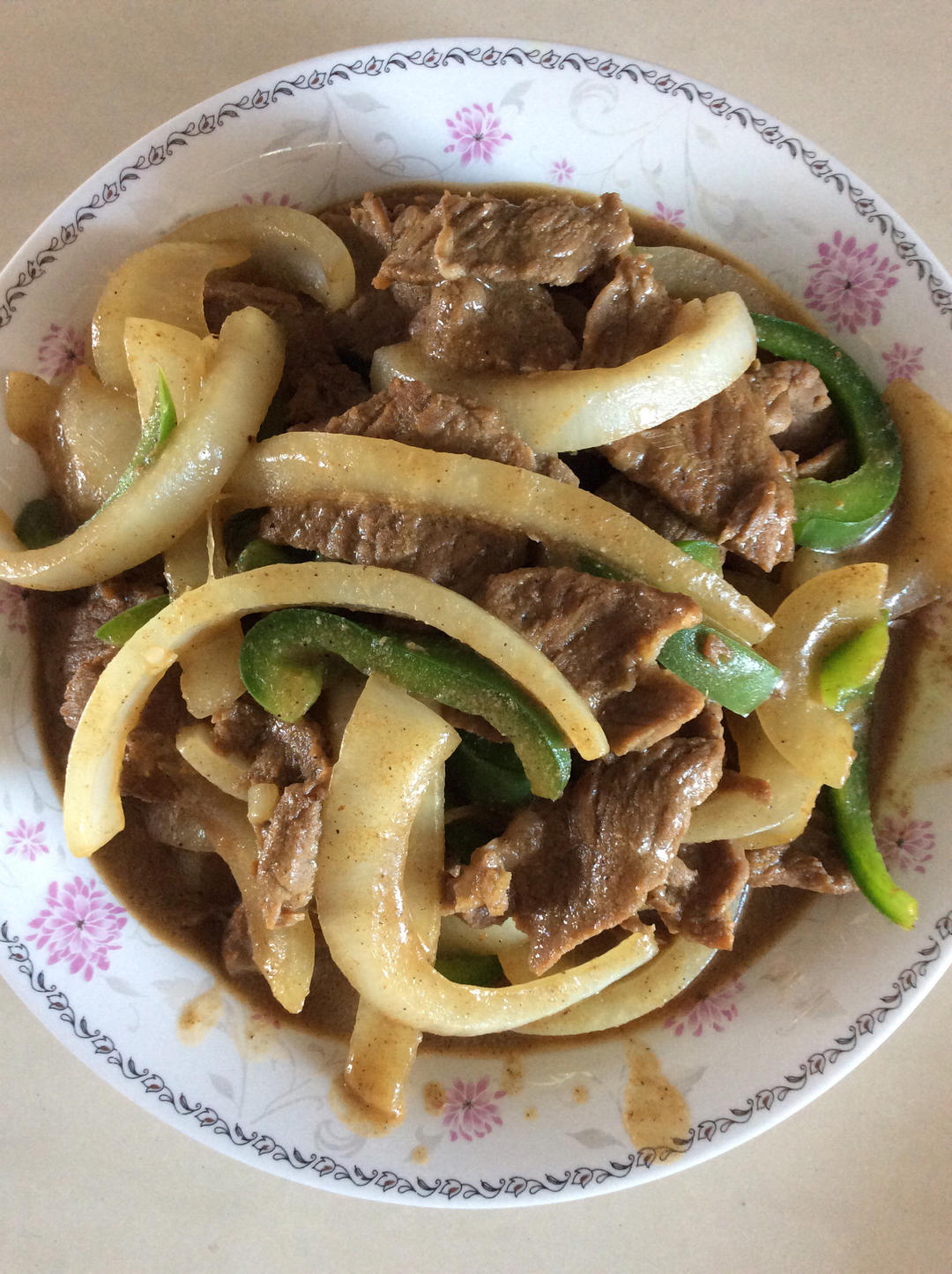 洋葱黑椒牛柳