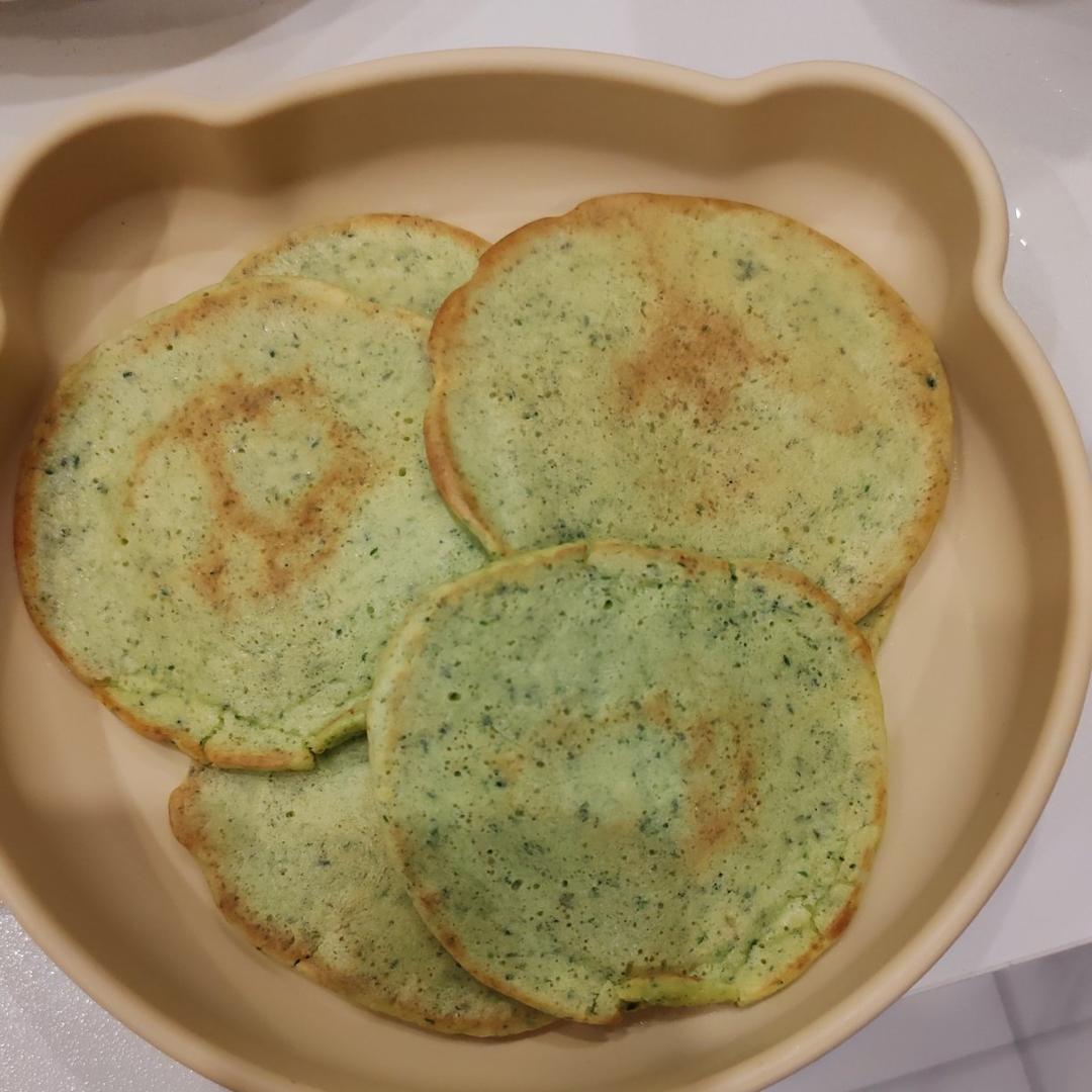 蔬菜松饼(9+宝宝辅食)