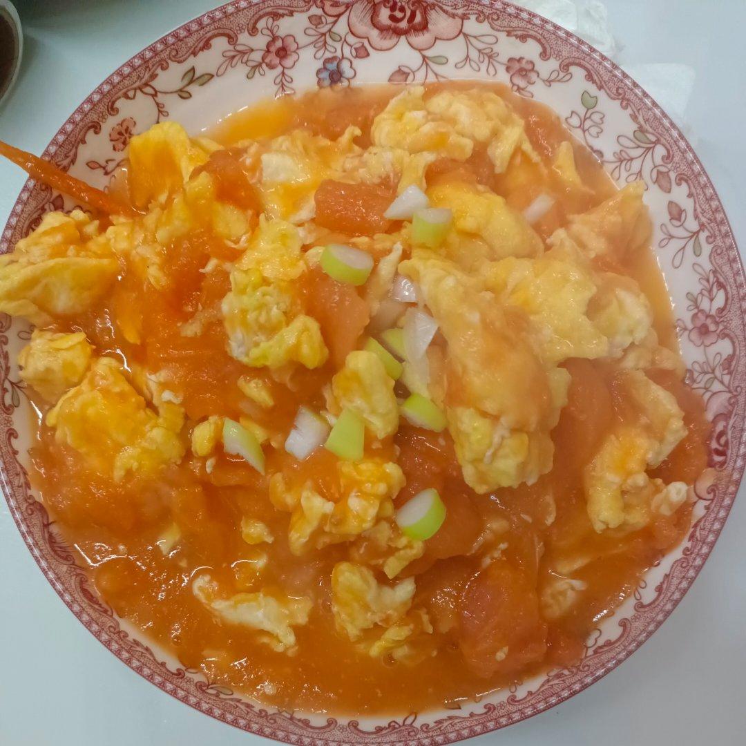 超嫩滑的番茄炒蛋