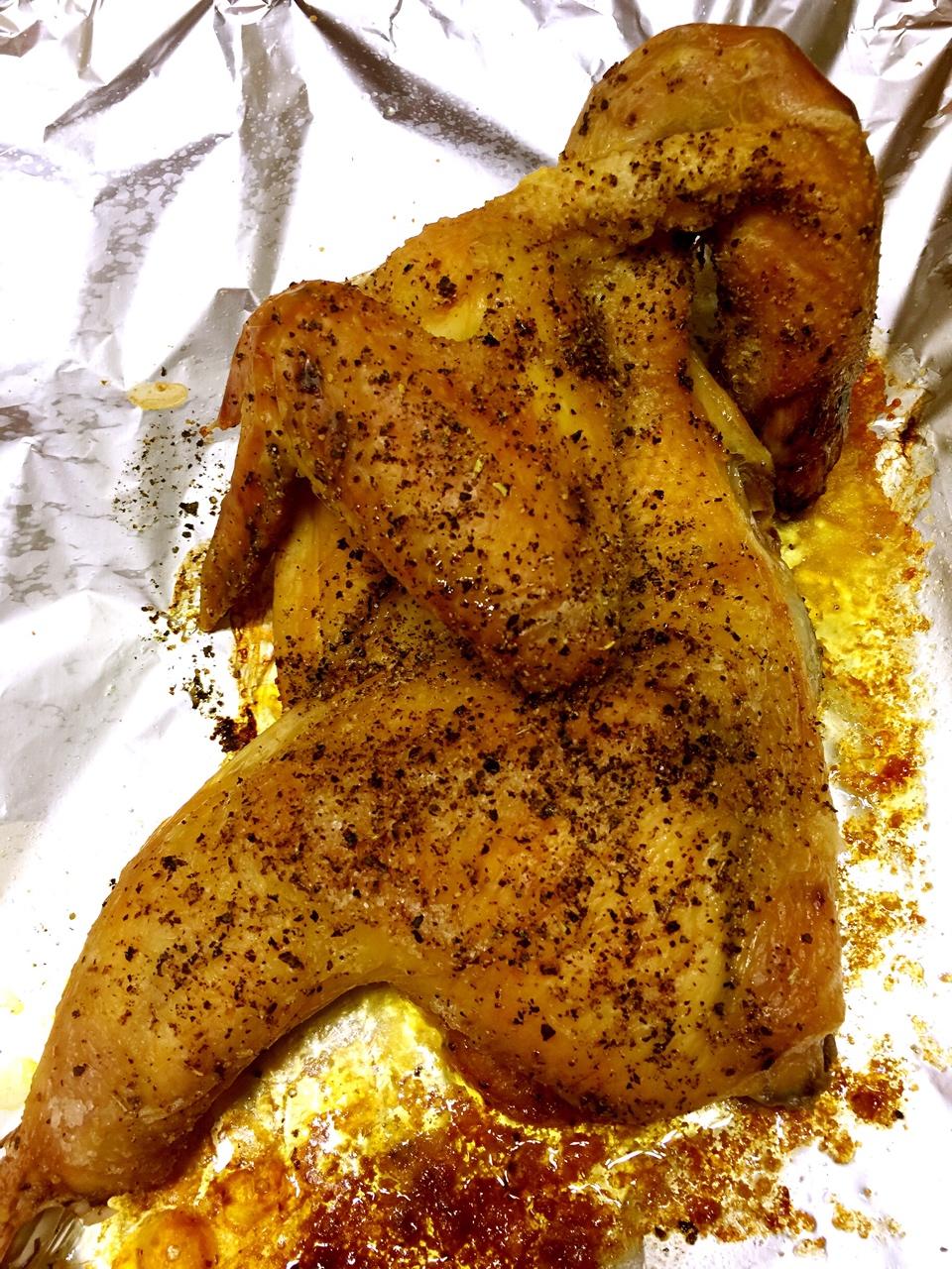 田螺姑娘超级简单不用腌制脆皮烤鸡