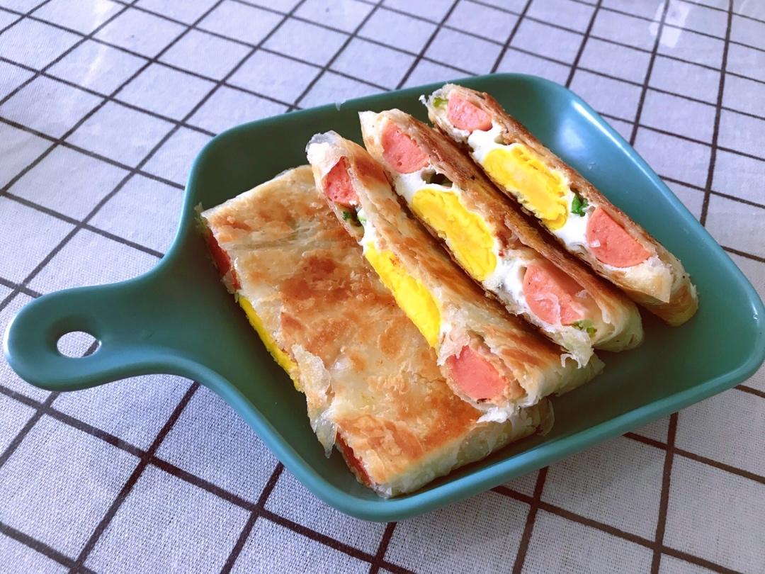 手抓饼创意吃法