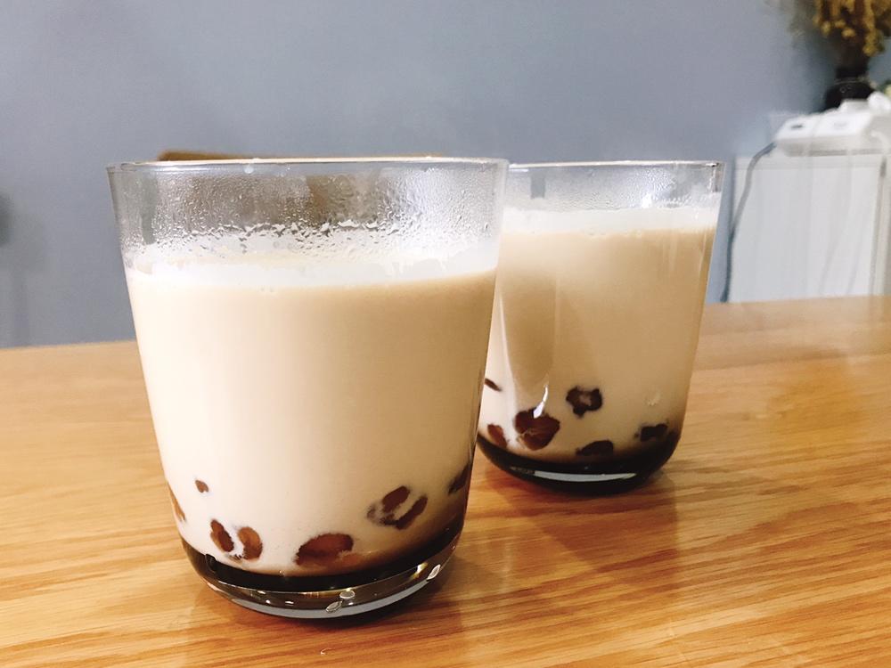阿氏奶茶铺子：珍珠+野米+仙草+奶盖【曼食慢语】