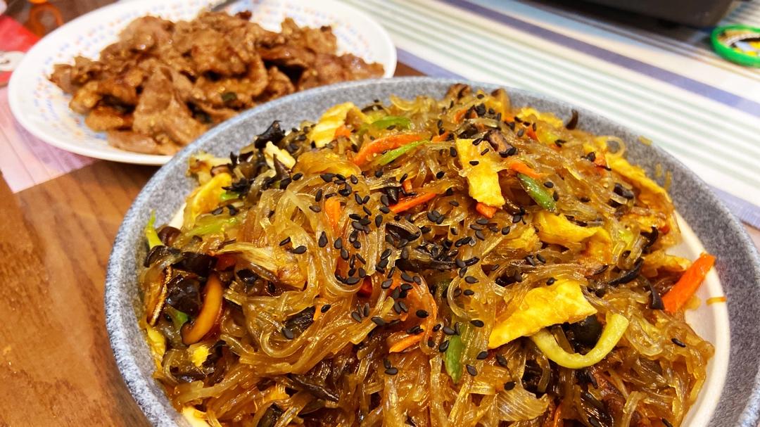 堂妈小厨——简易韩式炒杂菜