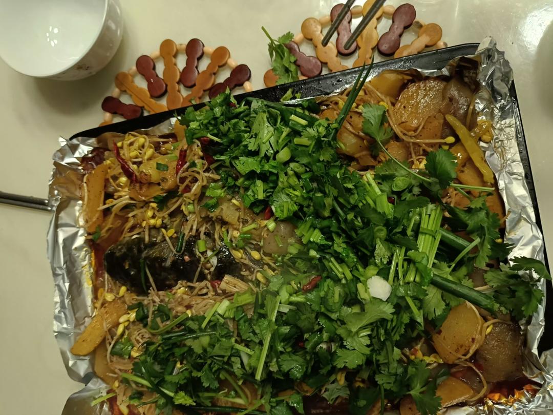 重庆烤鱼(烤箱版)爆好吃，爆简单