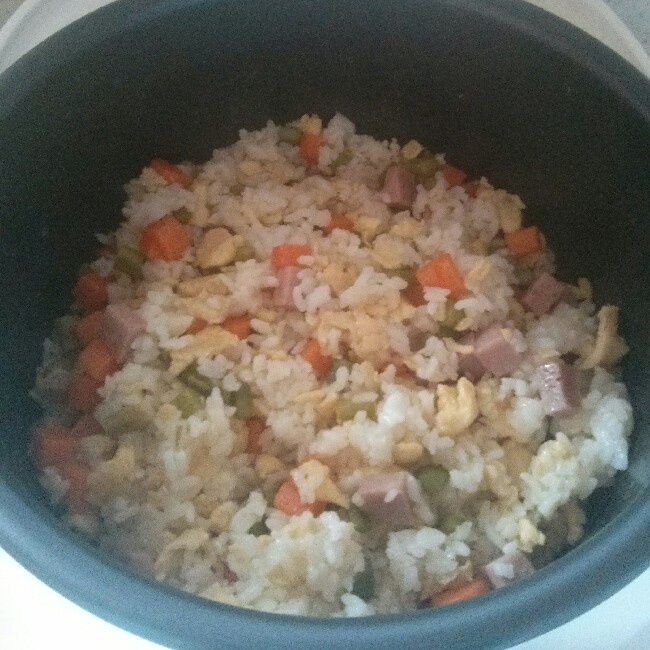 芦笋蛋炒饭