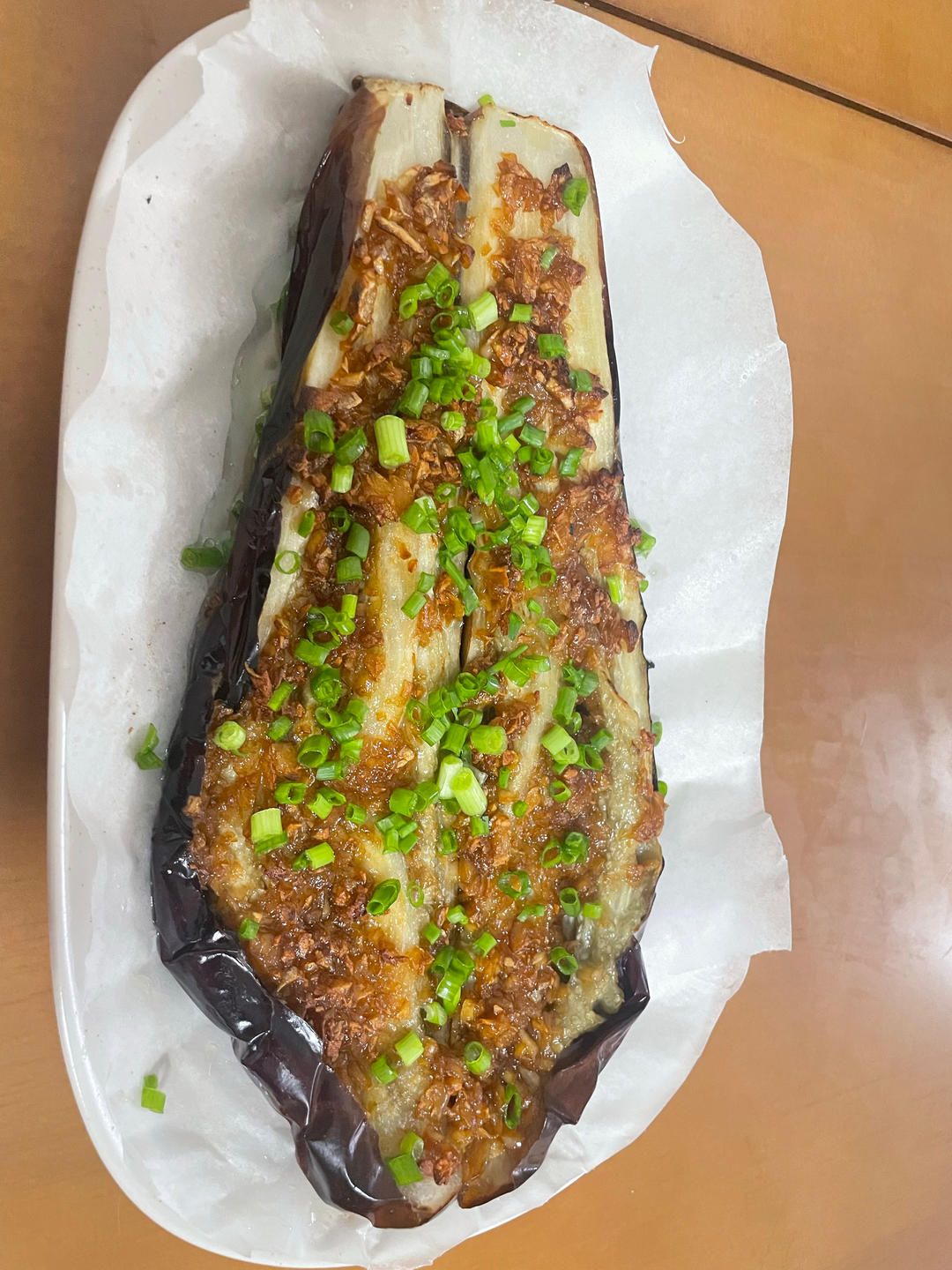 🔥蒜蓉烤茄子🍆｛空气炸锅食谱｝