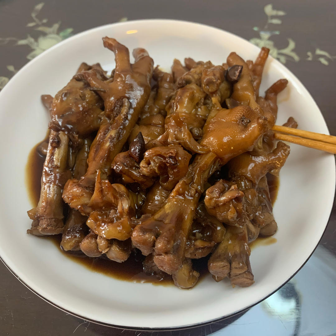 秘制红烧鸡爪