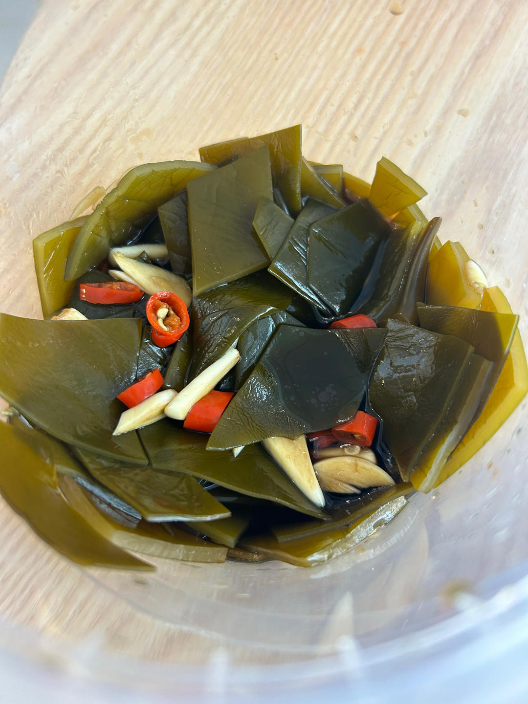 简单美味的酸辣海带块